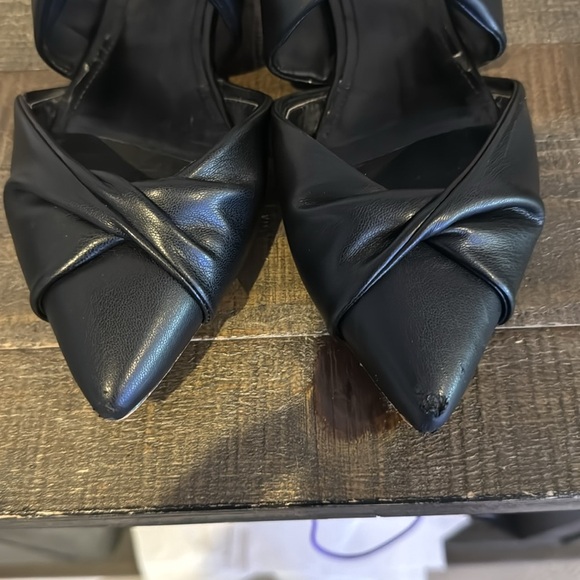 Marc Fisher twisted leather mules - Picture 6 of 6